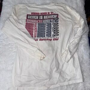 Vintage Georgia Bulldogs Seven Is Heaven Long Sleeve T Shirt‎ Football